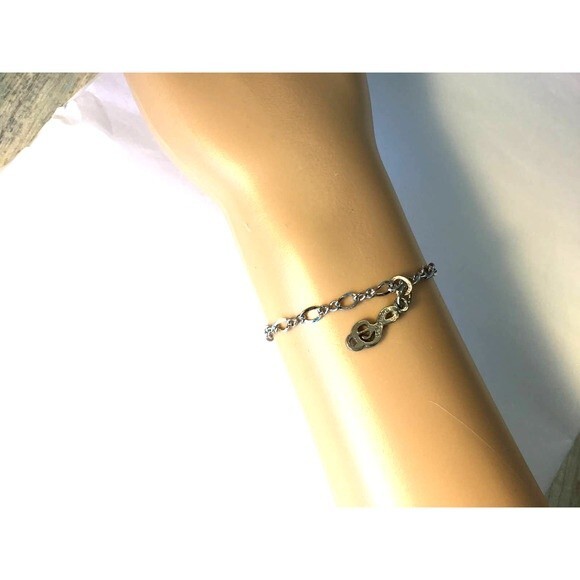 Sterling Silver Musical Notes Bracelet - Picture 2 of 4